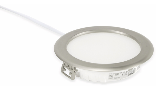 Opple LED-Deckenleuchte Doris, 8 W, 600 lm, 2700 K, Edelstahloptik - Produktbild 3