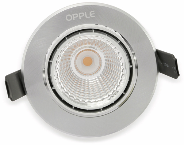 OPPLE LED-Deckeneinbauspot 140044425, 9 W, 580 lm, 2700 K - Produktbild 3