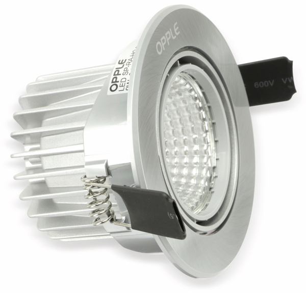 OPPLE LED-Deckeneinbauspot 140044425, 9 W, 580 lm, 2700 K - Produktbild 4