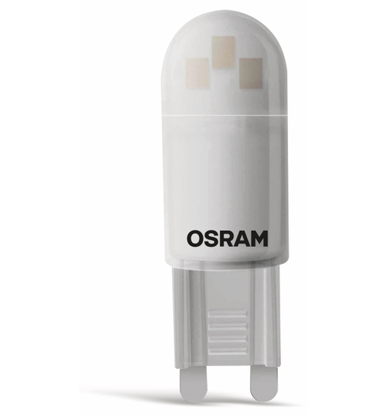 Osram LED-Lampe LED PIN 20, G9, EEK: A++, 1,8 W, 200 lm, 2700 K, T16