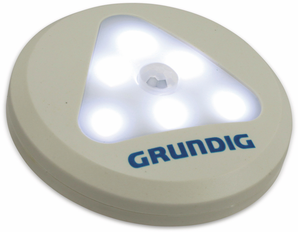 Grundig LED-Sensorlampe mit Bewegungsmelder, Batteriebetrieb, weiß - Produktbild 3