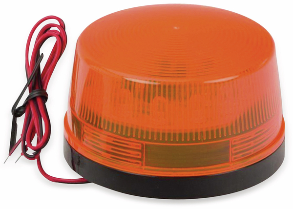 LED-Signalgeber, Ø 73 mm, 12 V-, orange