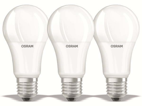 OSRAM LED-Lampe BASE E27, EEK: F, 14W, 1521 lm, 4000 K, 3 Stück