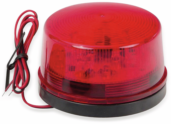 LED-Signalgeber, Ø 73 mm, 12 V-, rot