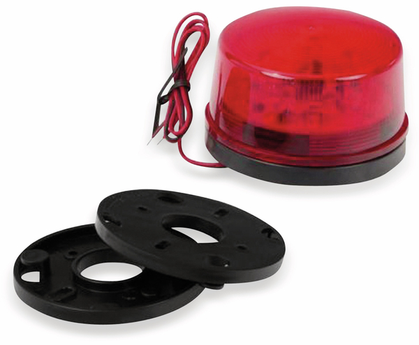 LED-Signalgeber, Ø 73 mm, 12 V-, rot - Produktbild 2