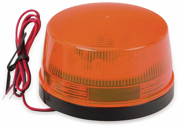 LED-Signalgeber, Ø 73 mm, 24 V-, orange