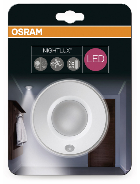 LED-Decken Nachtlicht OSRAM NIGHTLUX Ceiling, mit Bewegungssensor, weiß - Produktbild 4