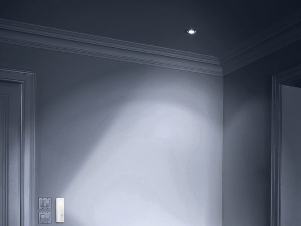Osram LED-Nachtlicht NIGHTLUX Torch, mit Bewegungssensor, silber - Produktbild 2