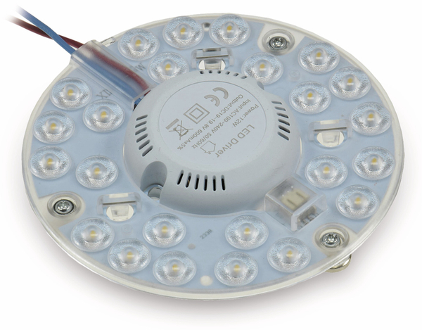 LED Umrüstmodul UM12 für Leuchten, EEK:A+, 12W, 1100lm, 4000K, 125 mm - Produktbild 2