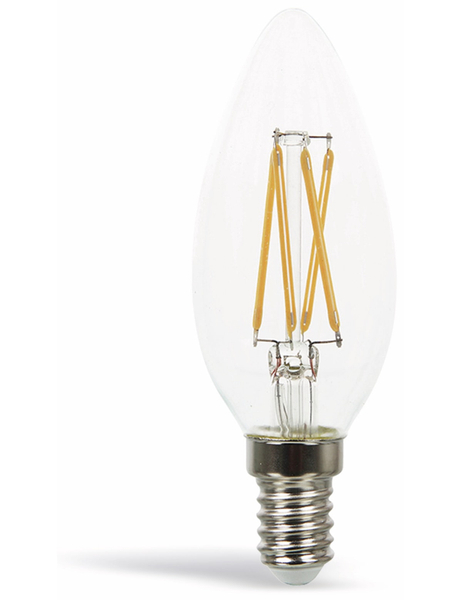 LED-Lampe VT-1986D, E14, EEK: A+, 4 W, 350 lm, 2700 K, dimmbar