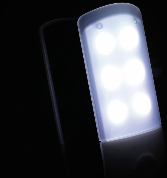 Daylite LED-Nachtlicht NL-84040 mit PIR, silber/schwarz - Produktbild 6