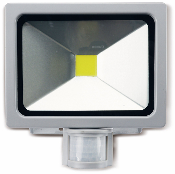 LED-Fluter mit Bewegungsmelder ZTLG, EEK: A, 20 W, 1300 lm, grau, B-Ware - Produktbild 3