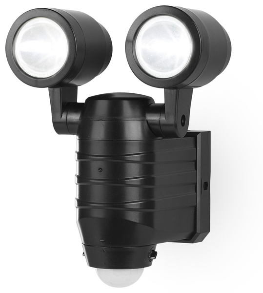 LED- Doppelleuchte FSL-80113, mit Bewegungssensor, schwarz, Batteriebetrieb - Produktbild 2