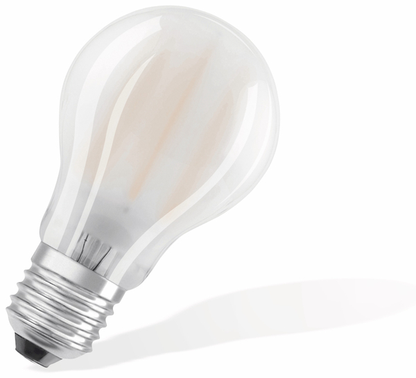 OSRAM LED-Lampe BASE CLAS A, E27, EEK: E, 7W, 806 lm, 2700 K, 5 Stk. matt - Produktbild 2