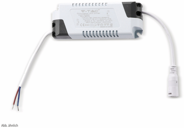 LED-Schaltnetzteil VT-8073, 230V~/6 W, dimmbar - Produktbild 2