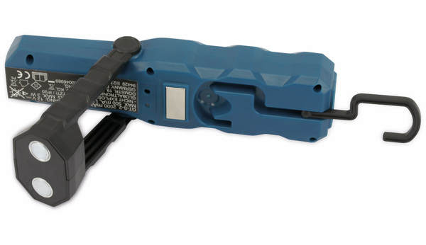 LED-Arbeitsleuchte GT-S-2 SWING, 3,7V, 2000 mAh, blau/schwarz - Produktbild 4