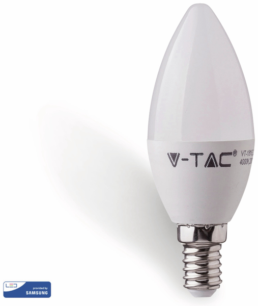 V-TAC LED-Lampe VT-226 (171), E14, EEK: G, 5,5 W, 470 lm, 3000 K, 1 Stk