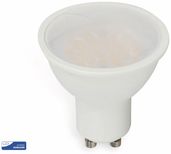 V-TAC LED-Lampe VT-205 (201), GU10, EEK: F, 5 W, 400 lm, 3000 K