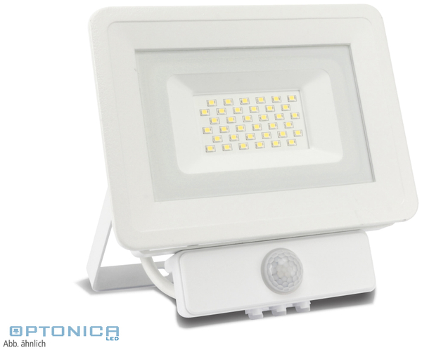 Optonica LED-Fluter, Bewegungsmelder FL5845, EEK: A+, 20 W, 4500K, weiß