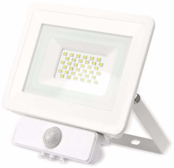 Optonica LED-Fluter, Bewegungsmelder FL5848, EEK: F, 30 W, 4500K, weiß - Produktbild 2