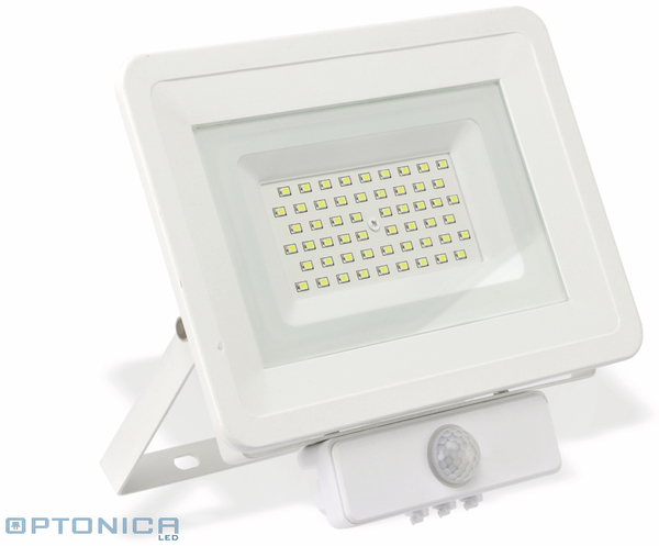 Optonica LED-Fluter, Bewegungsmelder FL5851, EEK: A+, 50 W, 4500K, weiß