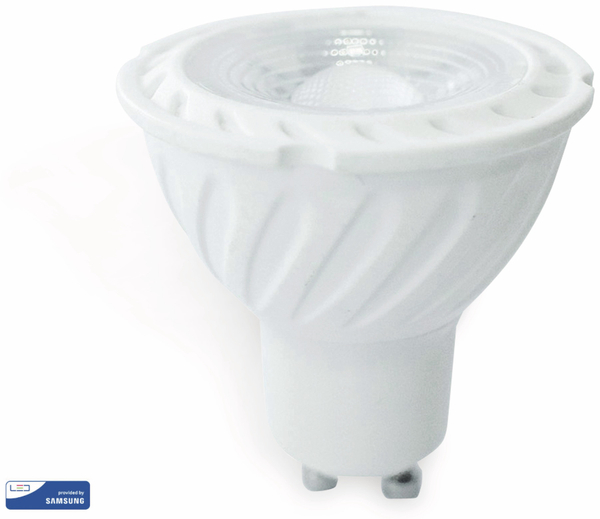 V-TAC LED-Lampe VT-247D (199), GU10, EEK: G, 6,5 W, 450 lm, 4000 K, dimmbar