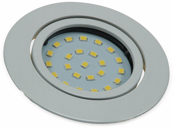 CHILITEC LED-Einbauleuchte &quot;Flat-26&quot; EEK F, 4 W, 330 lm, 2700 K, weiß - Produktbild 2