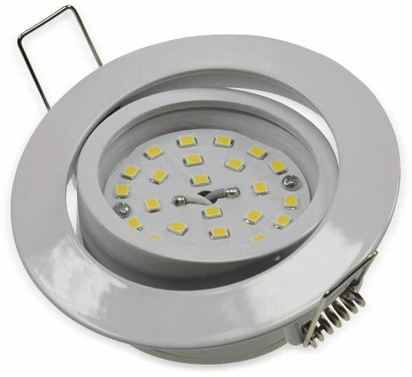 CHILITEC LED-Einbauleuchte &quot;Flat-32&quot; EEK F, 5 W, 470 lm, 2900 K, weiß - Produktbild 2