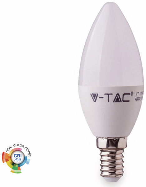 LED-Lampe VT-2226(7495), E14, EEK: G, 5,5 W, 470 lm, 4000 K