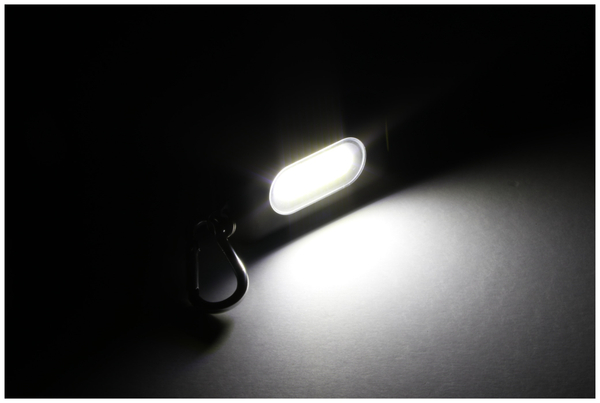 DAYLITE LED Schlüsselanhänger DP-COB315 KEYLIGHT, schwarz/gelb - Produktbild 4