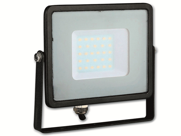 V-TAC LED-Flutlichtstrahler VT-30 (400), EEK: F, 30 W, 2400 lm, 3000K