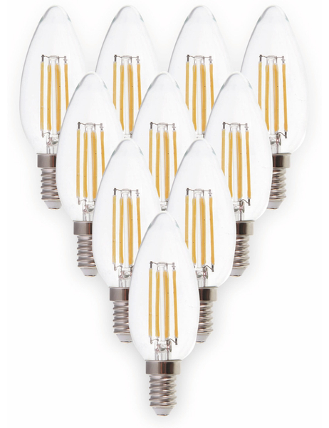 V-TAC LED-Lampe VT-1986, E14, EEK: F, 4 W, 400 lm, 2700 K, 10 Stück