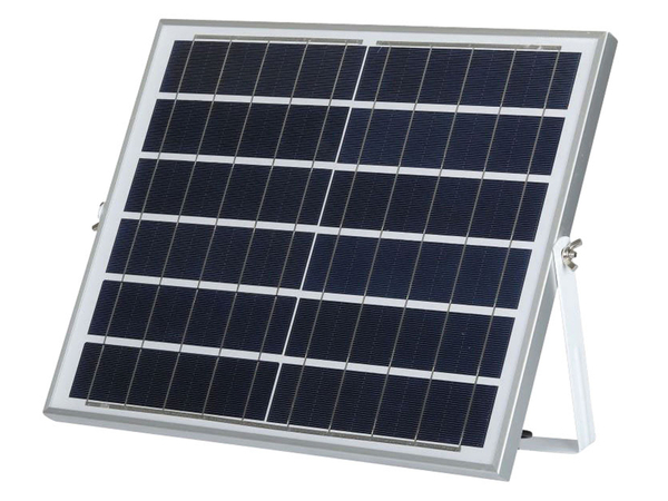 V-TAC Solar LED-Fluter VT-40 mit Fernbedienung, 16 W, 1050 lm, 4000 K, schwarz - Produktbild 4