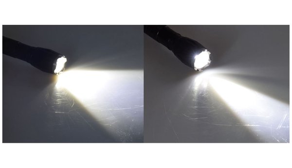 LED-Taschenlampe &quot;CTL15 Zoom&quot;, 15 W, 560 lm, CREE LED,195 mm, schwarz - Produktbild 2