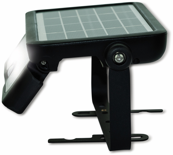 Luceco LED-Solar-Außenleuchte 5 W, 550 lm, 4000 K, schwarz - Produktbild 3