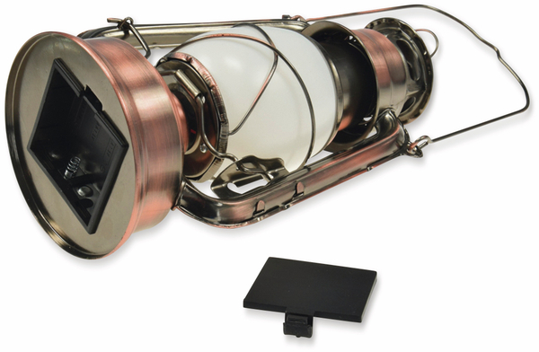 CHILITEC LED-Petroleum-Laterne “CT-CL Copper“, dimmbar, Batteriebetrieb, Kupfer - Produktbild 6