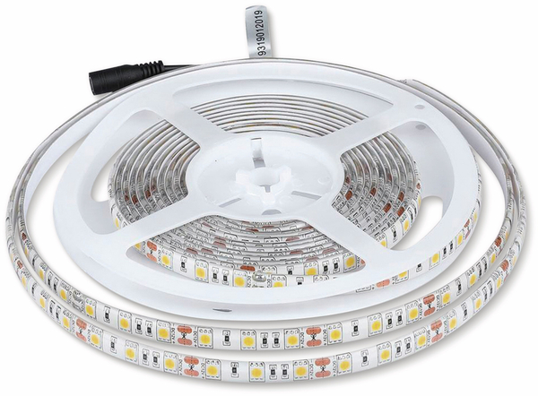LED-Strip VT-5050 (2148), 300 LEDs, 5 m, 12V, IP 65, 6000 K