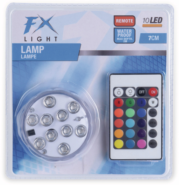 LED RGB Leuchte mit Fernbedienung - Produktbild 2