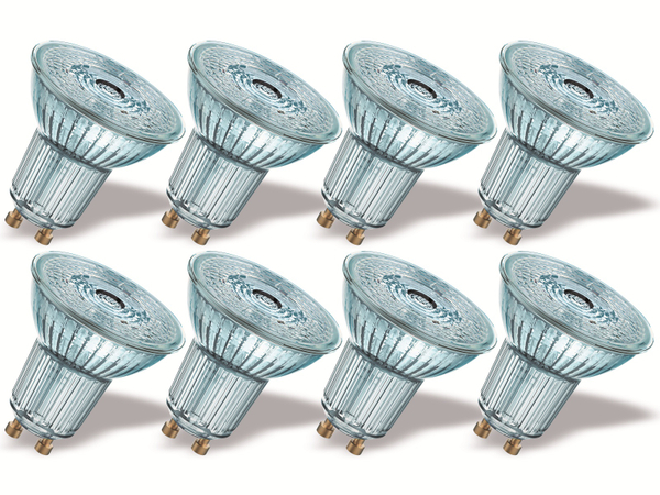 OSRAM LED-Lampe BASE CLASSIC, PAR51, GU10, EEK: F, 4,3 W, 350 lm, 2700 K, 10 Stück