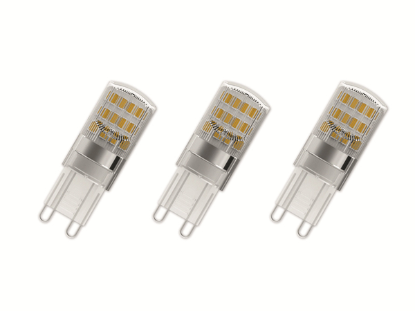 OSRAM LED-Lampe, G9, 1,9 W, 200 lm, 2700 K, 3er Set