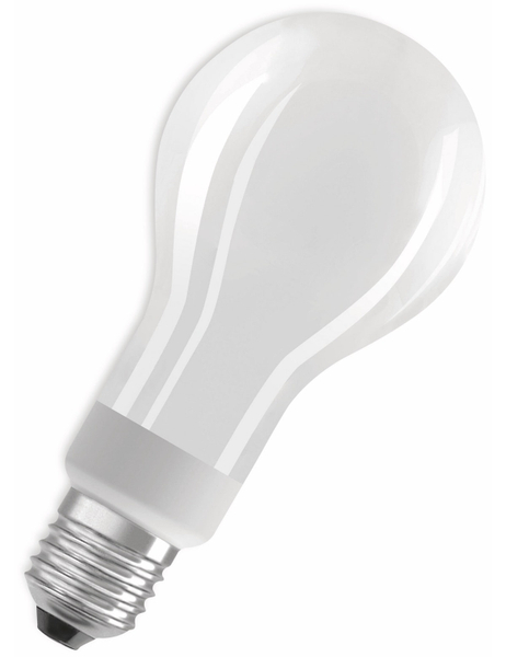 OSRAM LED-Lampe, E27, EEK: D, 18 W, 2452 lm, 2700 K, dimmbar