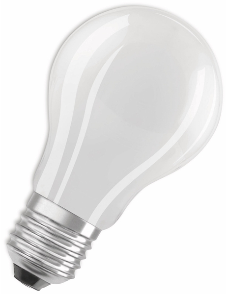 OSRAM LED-Lampe, E27, EEK: F, 8,5 W, 806 lm, 2700 K, dimmbar