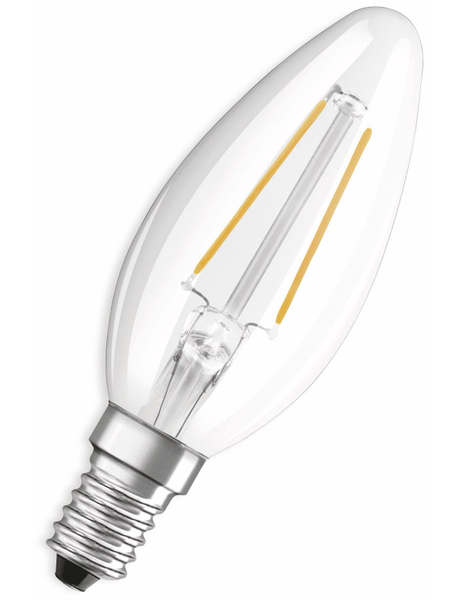 OSRAM LED-Lampe, E14, 1,5 W, 136 lm, 2700 K
