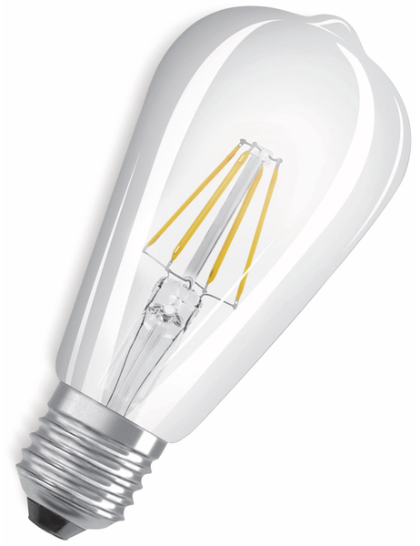 OSRAM LED-Lampe, E27, 4 W, 470 lm, 2700 K, 143mm