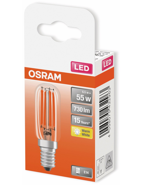 OSRAM LED-Lampe, E14, 6,5 W, 730 lm, 2700 K - Produktbild 2