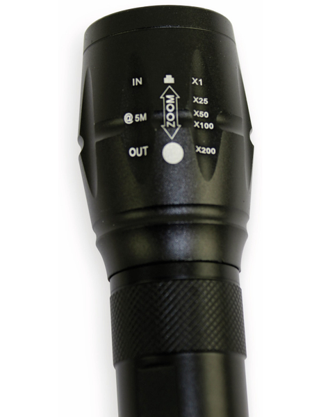 LED Taschenlampe FC4500170, 5 W, schwarz - Produktbild 2