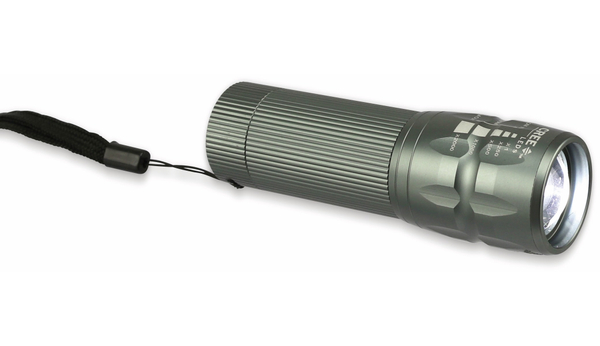 LED-Taschenlampe, WKNF6417, 300lm, grau, 10W - Produktbild 3