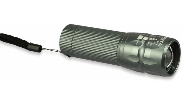 LED-Taschenlampe, WKNF6417, 300lm, grau, 10W - Produktbild 4