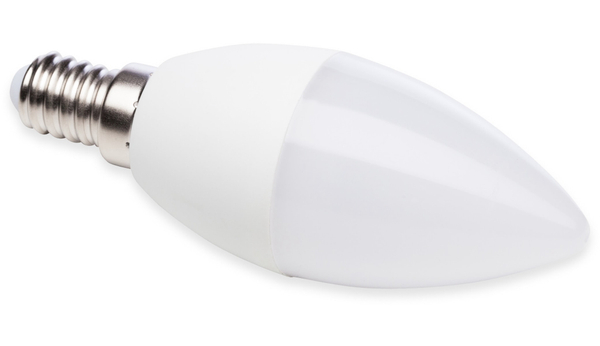 MÜLLER-LICHT LED-Lampe, Kerzenform, 400258, E14, EEK: F, 4,5W, 470 lm, 2700 K, matt, 4 Stück - Produktbild 3
