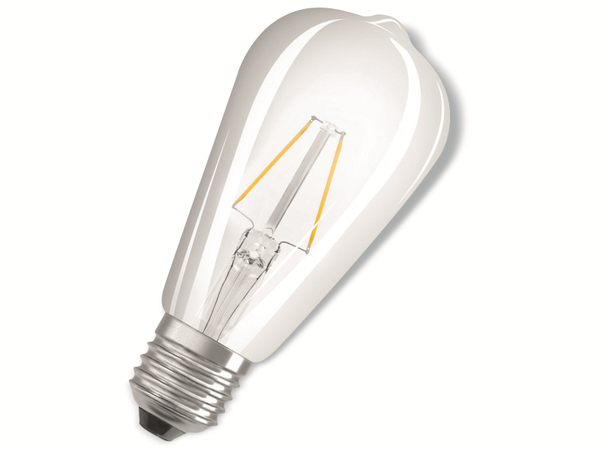 Osram LED-Lampe PARATHOM Retrofit Classic ST, E27, EEK:A++, 4,5 W, 470 lm, 2700 K